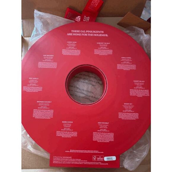 Victoria's Secret PINK We Mist You! Mini Mist Wreath Gift Set 10 Bottles - Picture 2 of 4